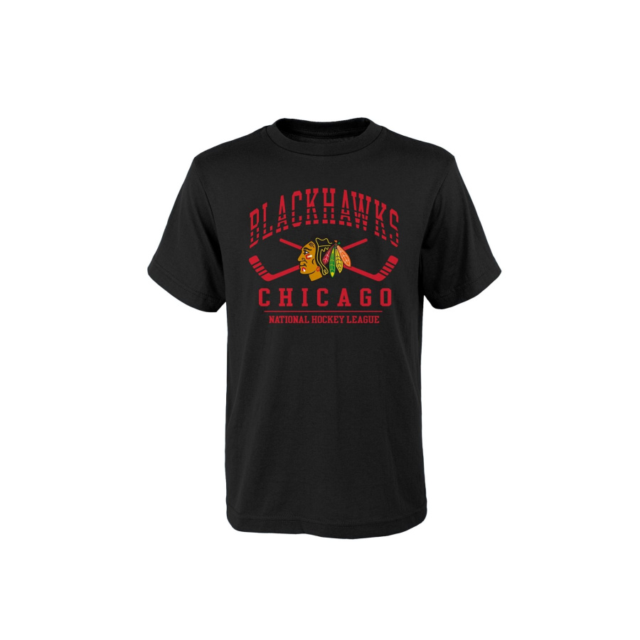 NHL FUNDAMENTALS SS TEE CHICAGO BLACKHAWKS DETSKÉ TRIČKO